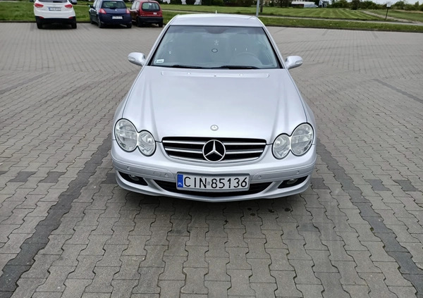 Mercedes-Benz CLK cena 37900 przebieg: 172995, rok produkcji 2008 z Inowrocław małe 191
